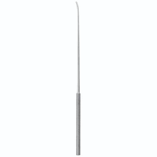 Heaney Needle Holder, Tungsten Carbide, Curved, Serrated Jaws, 12" (30.5 Cm)